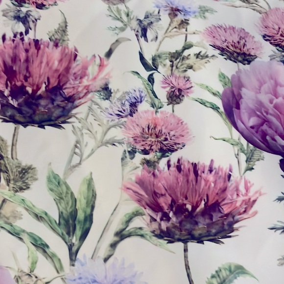 REDUCED TED BAKER LUCILEE NECKTIE FLORAL TUNIC DRESS SZ US 10 OR TED SZ 4 - Picture 8 of 12